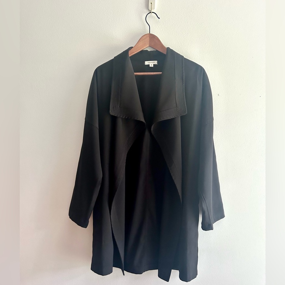 Max Studio Black Lightweight Jacket Nwot - image 1